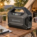 Bresser Source d'alimentation mobile 100 W, lifestyle éditorial