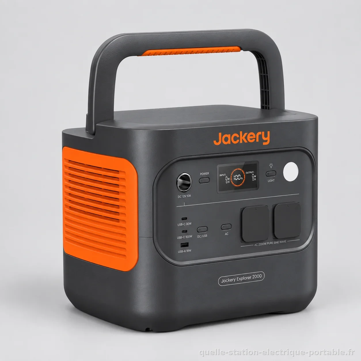 Jackery Explorer 2000 v2, packshot studio
