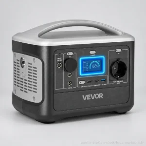 VEVOR M6 600 W 493 Wh, packshot studio