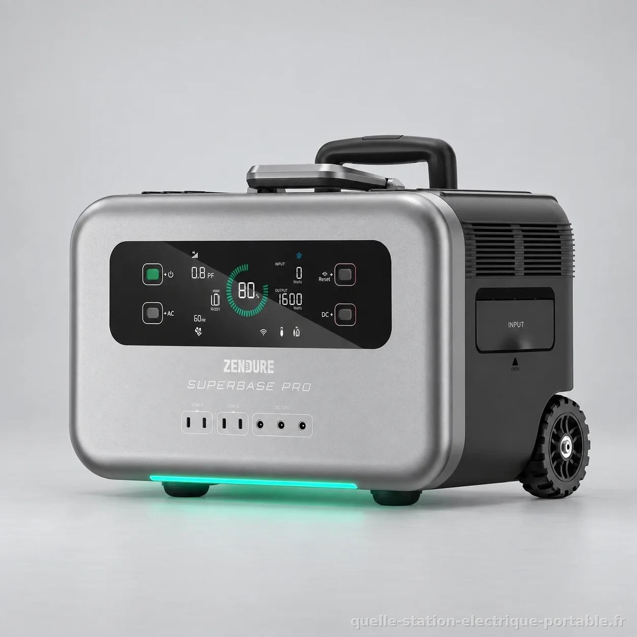 Zendure SuperBase Pro 1500, packshot studio