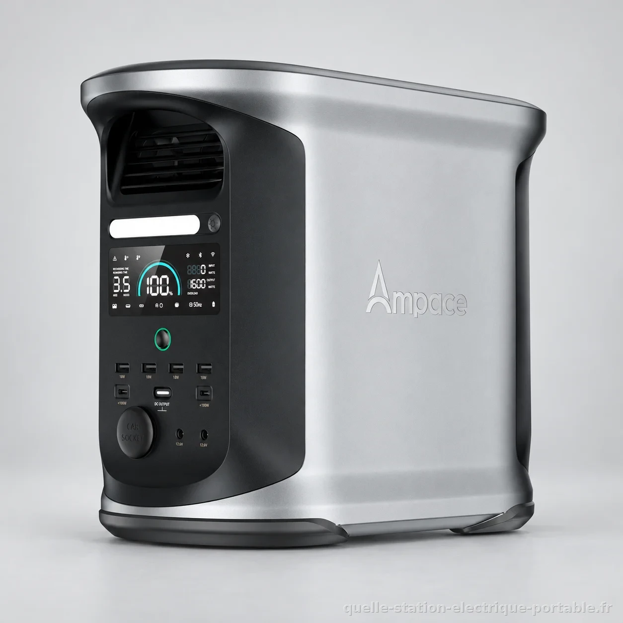 Ampace Andes 1500, packshot studio