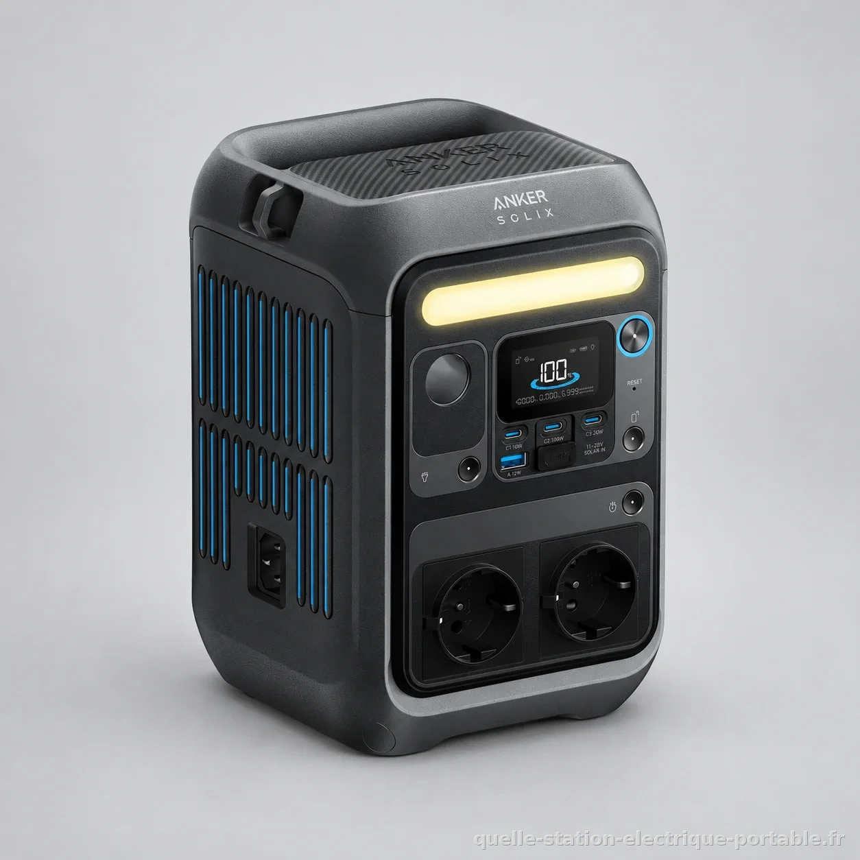 Anker SOLIX C300X, packshot studio