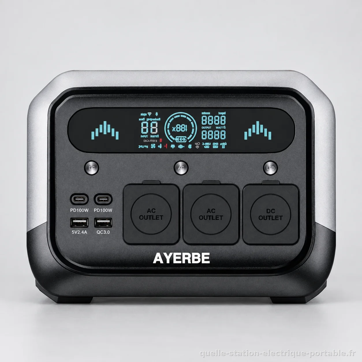 Ayerbe AY-512 Wh / 700 W, packshot studio