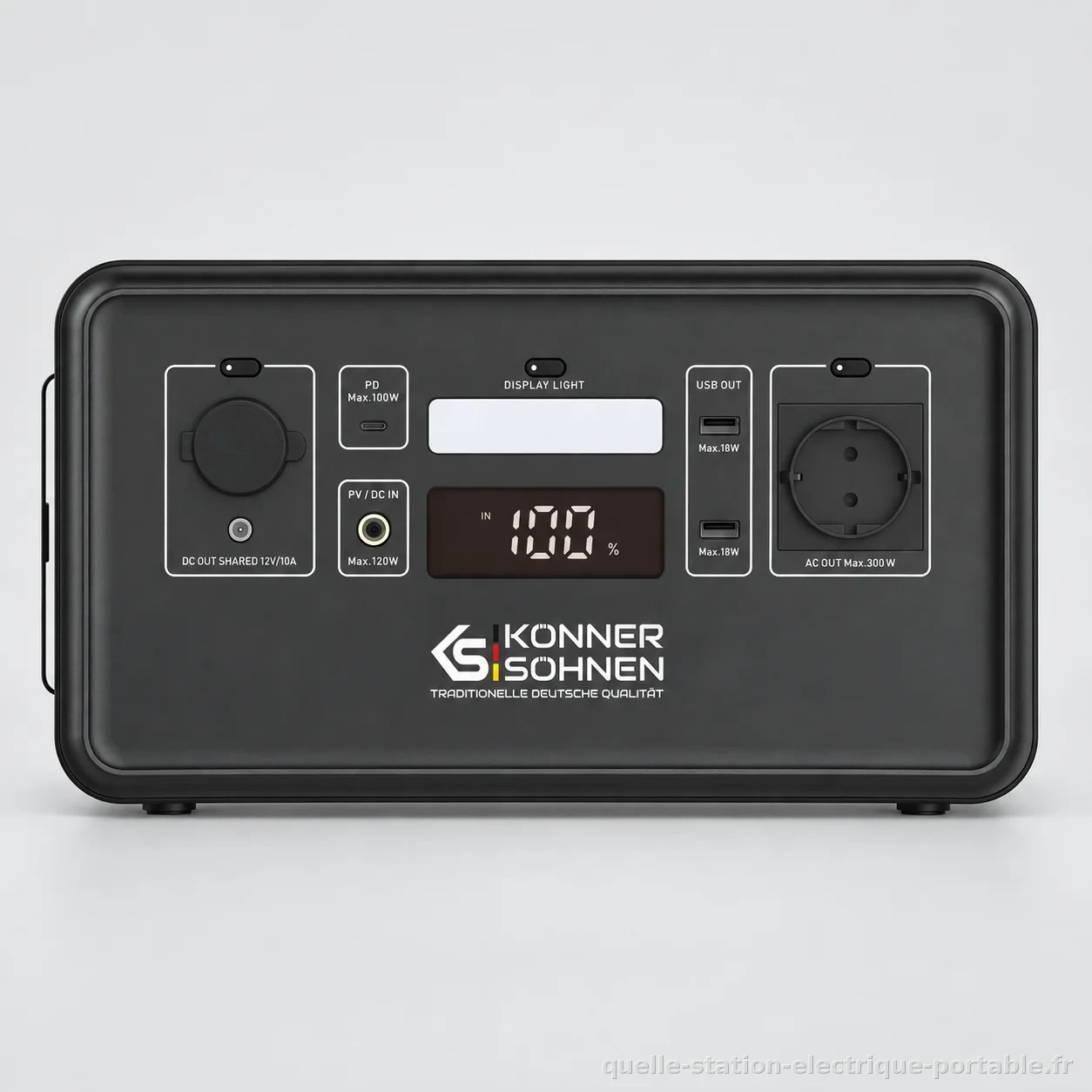 Könner & Söhnen KS 500PS, packshot studio
