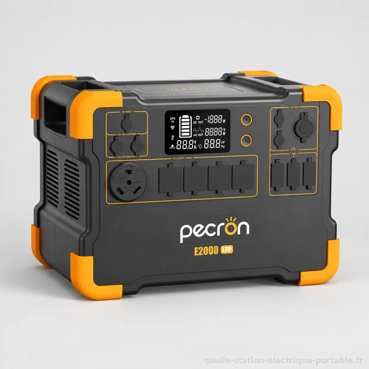 PECRON E2000LFP, packshot studio